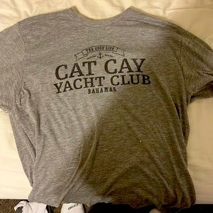 Light grey Bahamas Yacht Club shirt